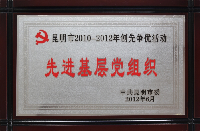 2010—2012創(chuàng  )先爭優(yōu)活動(dòng)先進(jìn)基層黨組織